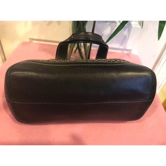 Coach Soho Mini Signature Tote Shoulder Bag F10927 (130 - Picture 9 of 10